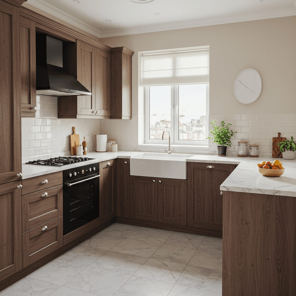 Kitchen visualization showing what your space could look like with design changes