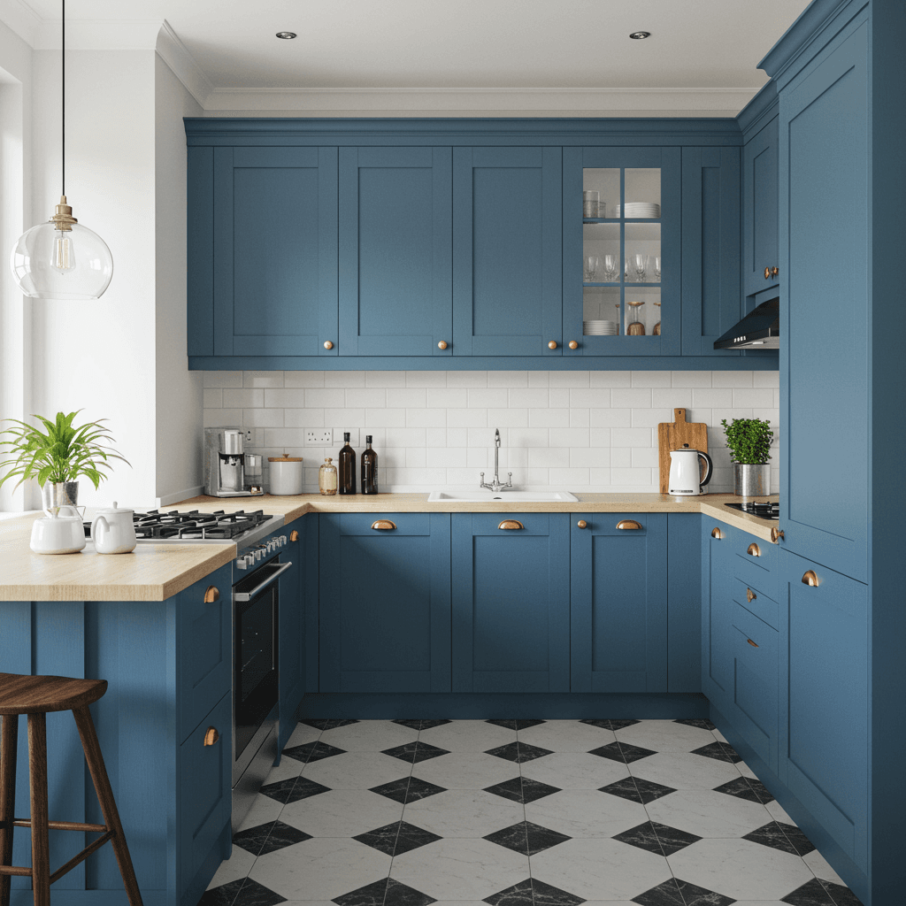 Professional kitchen design created with modern design tools